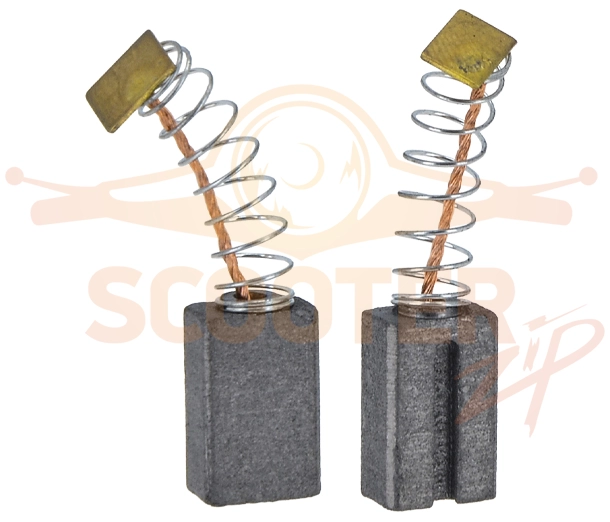 Щетки угольные 6x9x14 (4шт) для рубанка ELITECH Р 82 (до 2021г.)