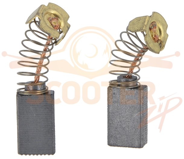 Щетка угольная 6x10x16 (4шт) для перфоратора ELITECH П 280ЭМ (E2205.012.01)