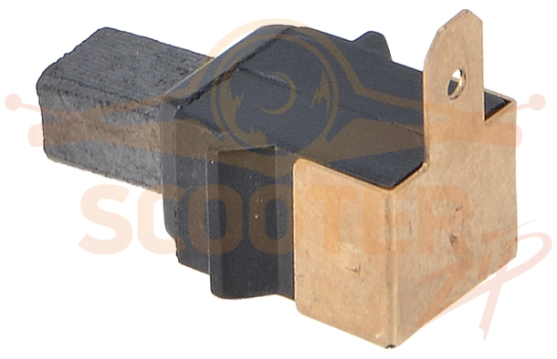 Щетка угольная 5x6.5x10 (2шт) с щёткодержателем для машины шлифовальной вибрационной ELITECH МШВ 03-18Э (E2213.033.00)