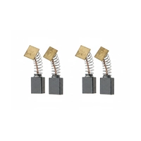 Щетка угольная 6x10x13 (4шт) ИНТЕРСКОЛ Р-110/1100М (s/n 49.****), Black & Decker G720 TYPE 1, KG8215 TYPE 1