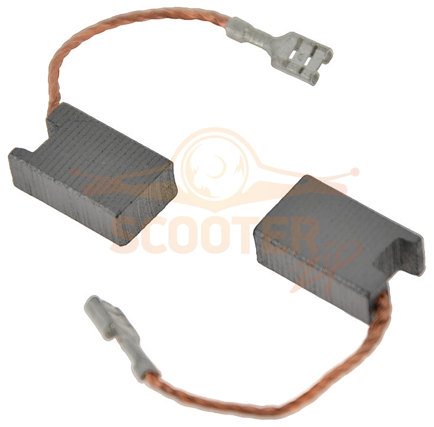 Щетка угольная 7x12x19 (4шт) ЗУБР ЗУШМ-180-1800П_z01, ЗУШМ-230-2100П_z01, УШМ-180-1800 ПМ3