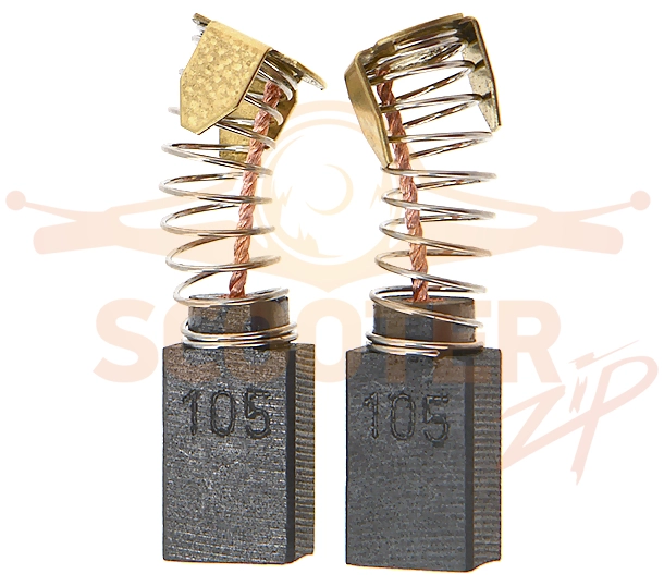 Щетки угольные 6x10x15 (4шт) для молотка отбойного MAKTEC MT860