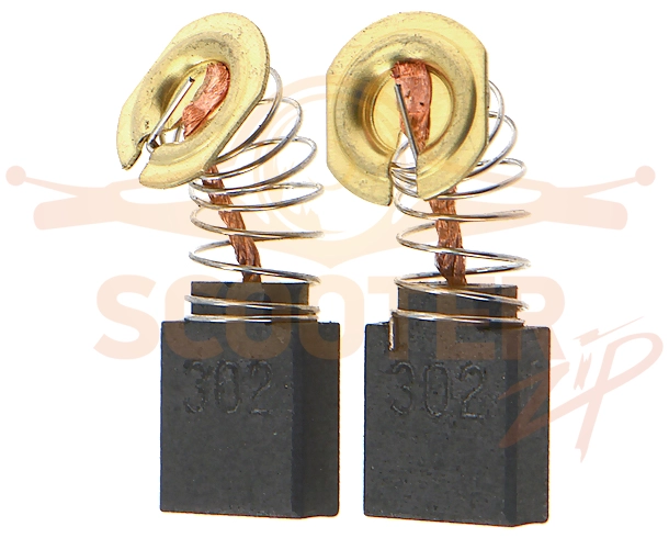Щетки угольные 5x11x11.5 (4шт) для болгарки (УШМ) MAKITA 9541