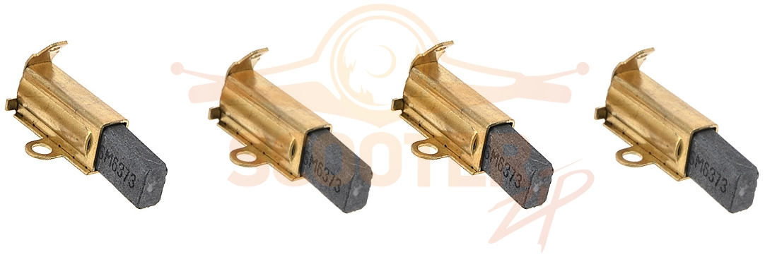 Щетка угольная 6x11x21 (4шт) для газонокосилки DOLMAR EM-331