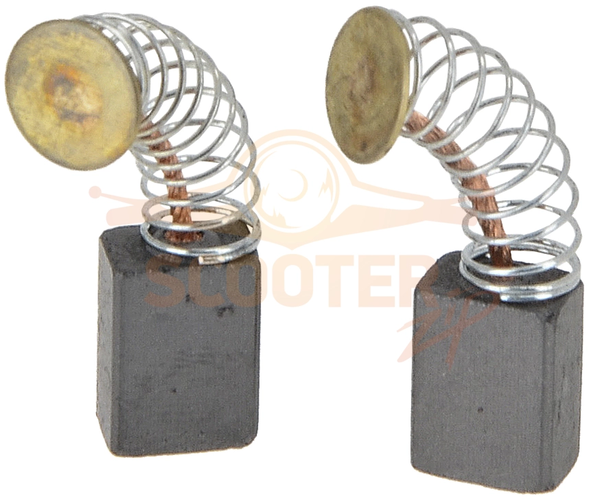 Щетки угольные 6x9x12 (4шт) для рубанка DEKO DKEP1100W SET1