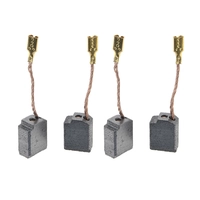 Щетка угольная 6x10x13 (разъем мама, автоотключение) (4шт) DeWalt D28011 TYPE 3, D28113 TYPE 1, D28116 TYPE 1