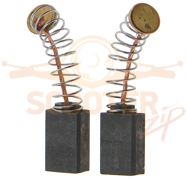 Щетки угольные 5x8x12 Makita CB-65 (пружина, пятак, автоотключение) (4шт) для болгарки (УШМ) MAKITA 9503BH