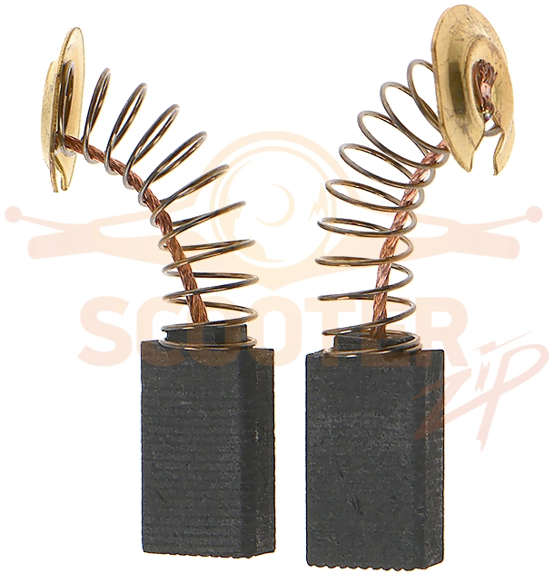 Щетки угольные 5x11x16.5 Makita CB-303A\327 (пружина, пятак, автоотключение) (4шт) для молотка отбойного MAKITA HM1130C