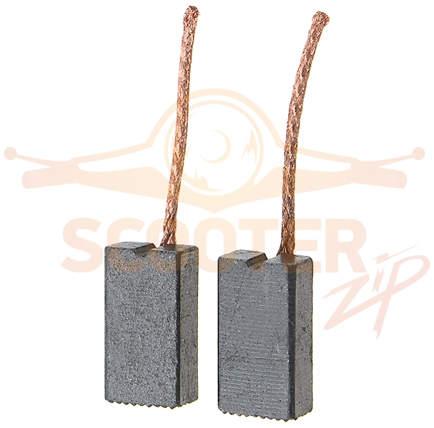 Щетки угольные 6x11x20 (4шт) для садового измельчителя DAEWOO DSR 2700E