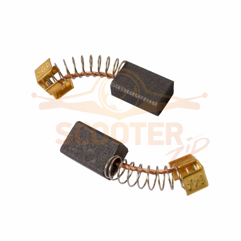Щетки угольные 5x8x12 (пружина, пятак-уши) (8шт) для дрели MAKITA 8419B2