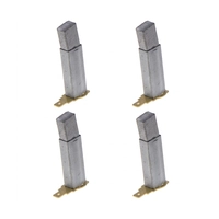 Щетка угольная 6x10x11 (4шт) HUTER W105-P (S/N YLV~), W105-Р (с S/N AL51~), W150-MF (s/n YLV~)