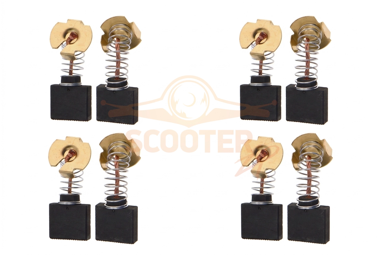 Щетки угольные 7x18x16 (8шт) для фрезера MAKTEC MT362