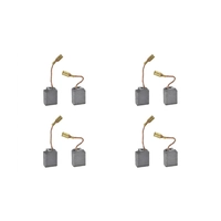 Щетки угольные (8шт) 6,4x10x13,4 DeWalt DW 130/133 (клемма мама, поводок, аналог)