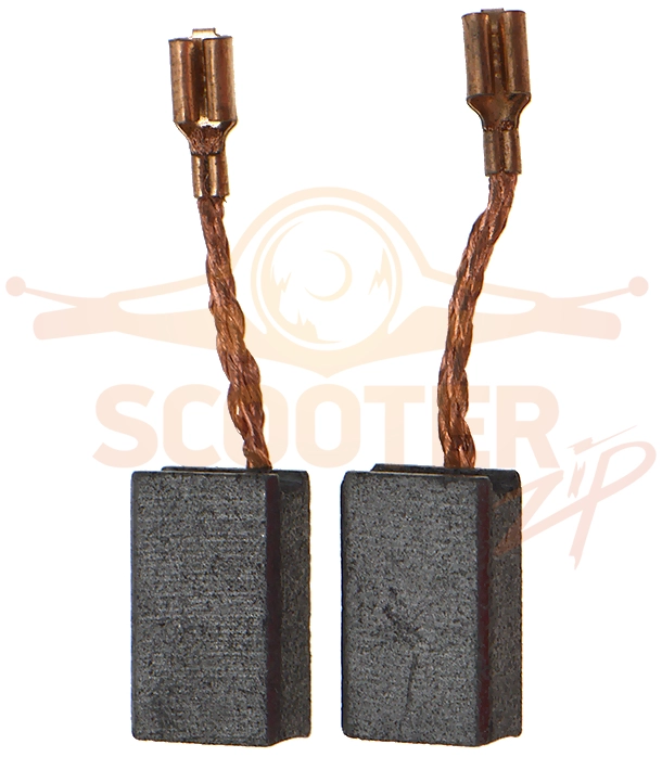Щетки угольные 6х10х16 (8шт) (поводок, клемма-мама) для полировальной машины P.I.T. PPO125-C1