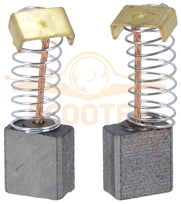 Щетки угольные 6.5x11.5x12 (8шт) для пилы сабельной ELITECH ПС 1100ЭП (модификация до 2021)