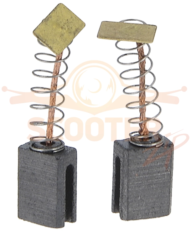 Щетки угольные 5x8x12 (8шт) для машины шлифовальной эксцентриковой ELITECH МШЭ 0412Э