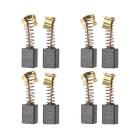 Щетка угольная 6х9х11 (пружина, пятак-уши) (8шт) MAKITA 4304, 4304T, 4305