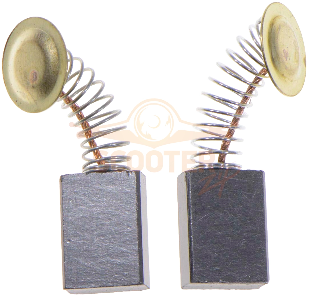 Щетки угольные 7x13x18 (8шт) для миксера строительного ELITECH МС 1400/2Э (до 2021 г.)