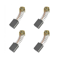 Щетка угольная 6.5x11x14 (4шт) ИНТЕРСКОЛ УПМ-180/1300ЭМ (s/n 180.****)