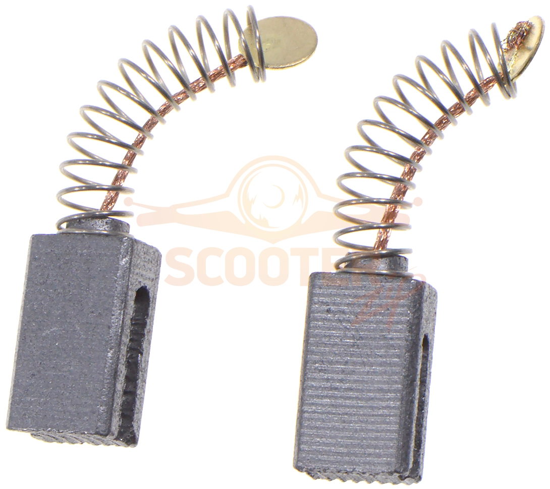 Щетки угольные 6x9x15 (8шт) для фрезера KOLNER KR 1300V