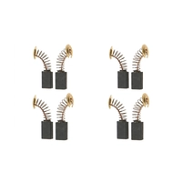 Щетка угольная 5x11x16.5 Makita CB-303A\327 (пружина, пятак, автоотключение) (8шт) MAKITA HM0860C, HM1100, HM1100C