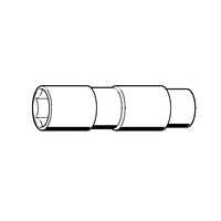 Вставка DIN3124-21X1/2L TS-460 муфта