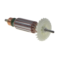 Ротор (Якорь) (L-165 мм, D-30,8 мм, резьба М6) для Bosch GWS 9-125/ GWS 900-125/ GWS 900, аналог 1604010BN1