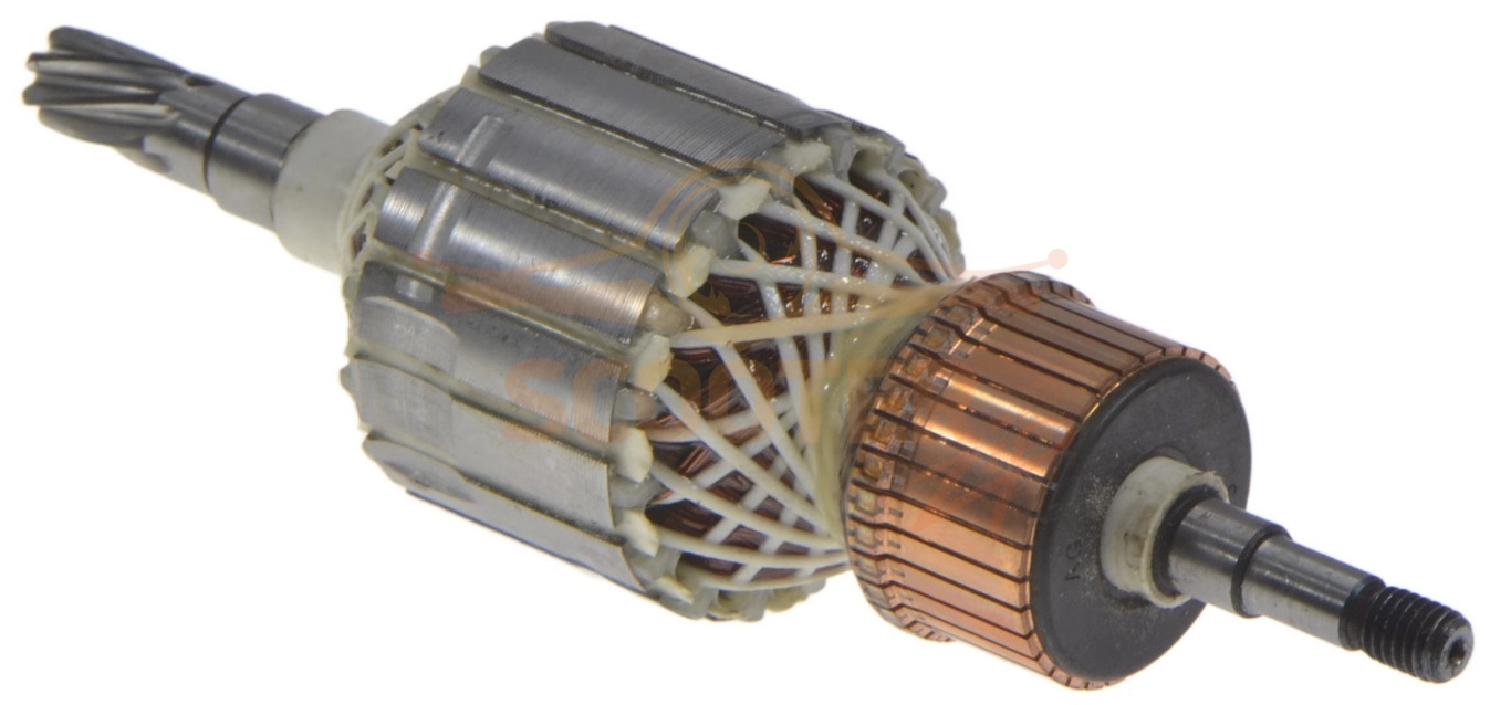 Ротор (Якорь) (L-190 мм, D-54 мм, 7 зубьев, наклон влево) для перфоратора MAKITA HR5001C