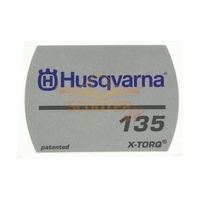 Наклейка для бензопилы HUSQVARNA
