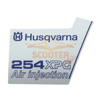 Наклейка для бензопилы HUSQVARNA