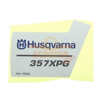 DECAL для бензопилы HUSQVARNA