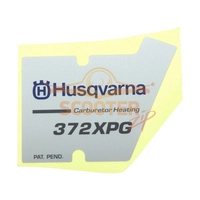 DECAL для бензопилы HUSQVARNA