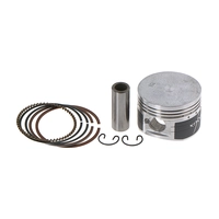 Поршень для скутера Yamaha BWS 125, ZUMA 125, CYGNUS 125, MBK FLAME125 d-52.4 p-15 (с тефлоновым покрытием) KIYOSHI (Тайвань)