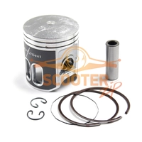 Поршень для скутера Yamaha BWS 100, AXIS 100 121, 4cc d-55 p-14 (с тефлоновым покрытием) KIYOSHI (Тайвань)
