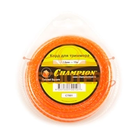 Леска для триммера 1,6мм* 15м Twisted Square (витой квадрат) CHAMPION