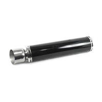 Глушитель для скутера с двигателем 4T 152QMI, 157QMJ (прямоток) №3