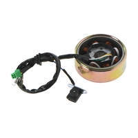 Генератор в сборе для скутера с двигателем 4T 152QMI, 157QMJ, ATV150 (8 катушек) WM