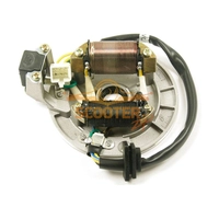 Статор генератора для мопеда с двигателем 4T 154FMI (2 катушки)