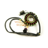 Статор генератора для мотоцикла с двигателем 4T 170MM(жид. охл) DOHC (CBB250) (18 катушек)