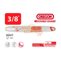 Шина 16 (цепь 56-57 звеньев, посадка -1.3, шаг 3/8, 40см.) T041 DOUBLE GUARD INTENZ OREGON