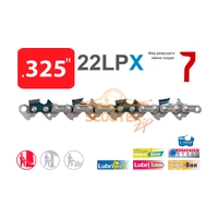 Цепь шаг 0,325, посадка 1.6mm 62 звена 22LPX OREGON