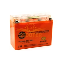 АКБ YTX24HL-BS 12V 21Ah (205 x 87 x 162) /- +/ c тестером ГЕЛЕВЫЙ SM-PARTS
