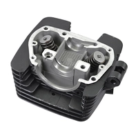 Головка цилиндра для мотоцикла с двигателем 4Т 169FMM (CB250) d-66, 5 (d=27/31, 5) в сборе WM