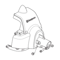 Корпус сцепления для мотокосы HUSQVARNA 125R все; 128R (S/N до ~2010-73N до 08-2010г.)