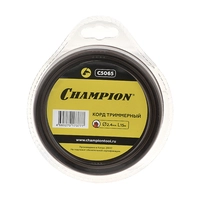 Леска для триммера 2,4мм* 15м Nylplus Square (квадратная) CHAMPION