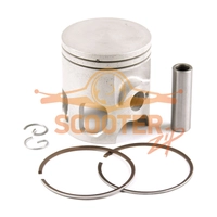 Поршень Yamaha Axis-100 d-52+0.50 p-12 (2-й ремонт) CMR (Тайвань)
