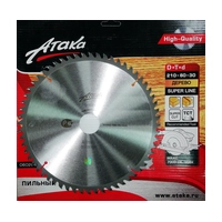 Диск пильный Ataka 210х60х30