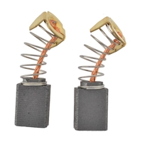 Щетка угольная 6x10x13 (2шт) ИНТЕРСКОЛ УПМ-180/1300Э (s/n 27.****), УШМ-150/1300 (s/n 58.****), Makita 1100, 2106, 4014NV, 4105KB, 5801B, 6906, 9005B, 9045B, 9045N, 9207SPB, 9207SPC, 9217SPC, 9218SB, 9741, 9900B, 9901, 9924DB, DA6300, DA6301, GA5000, JN3200, LS0810, PC1100, SR1600, SR1800