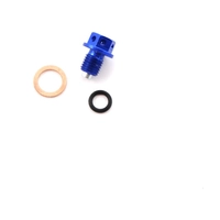 Пробка двигателя сливная с магнитом М12 х1,50  SM-PARTS синяя