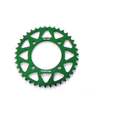 Звезда ведомая аллюминиевая питбайк 420-39T зеленая SM-PARTS